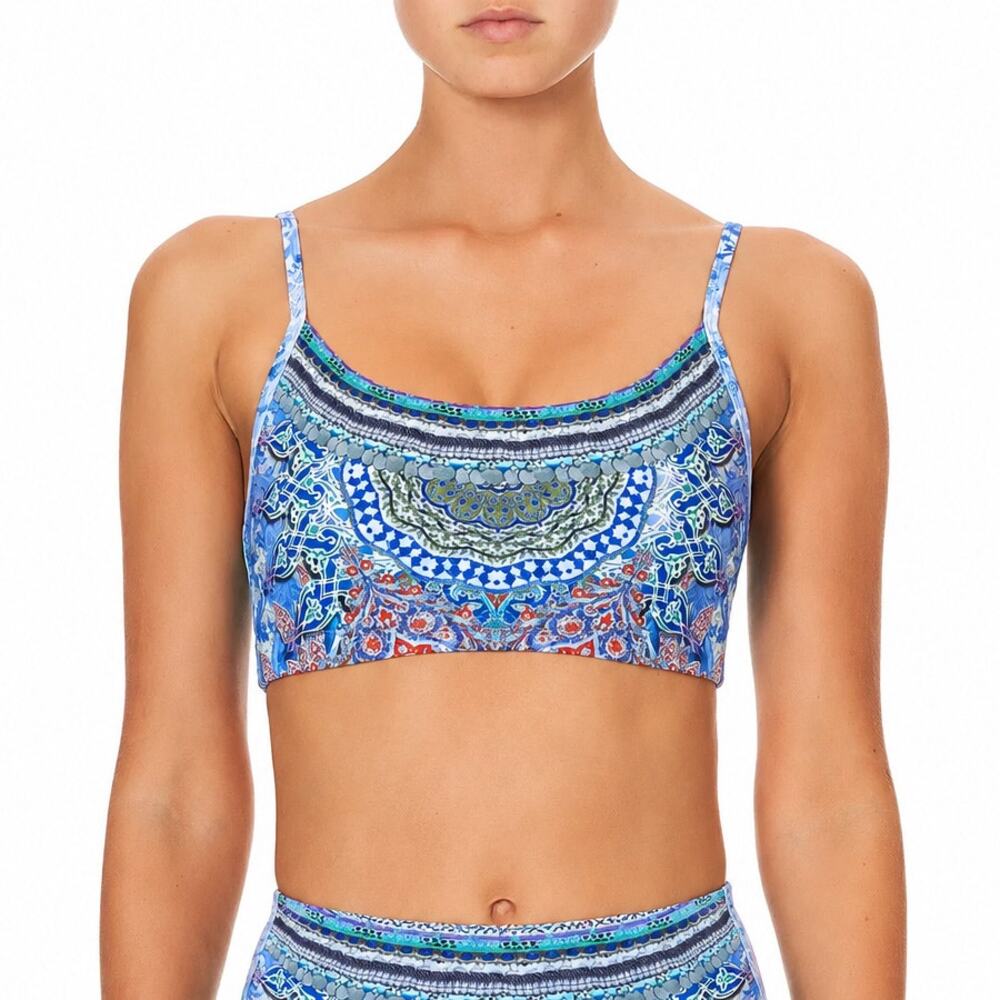 Camilla Moon Dance Printed Sports Bra Size S